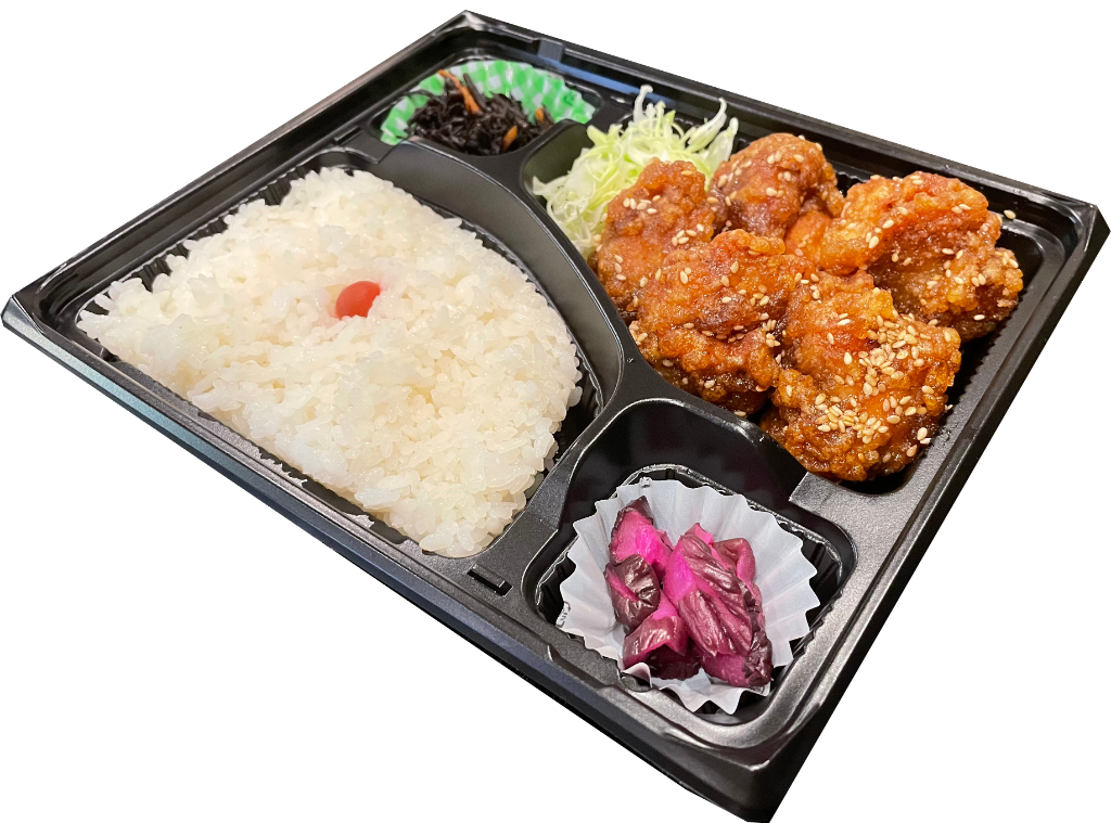 甘辛唐揚げ弁当